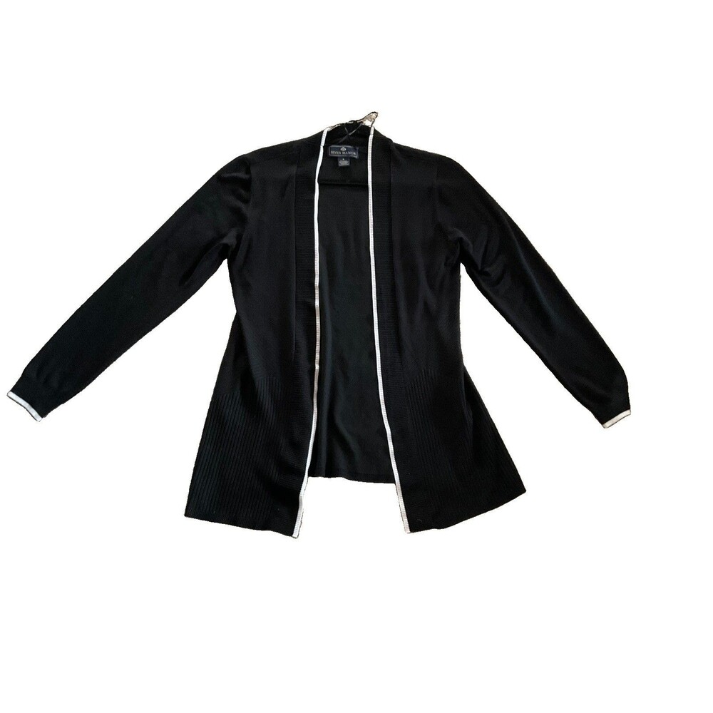 Seven Manor Cardigan Sweater Women’s Open Front Medium